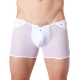 Boxer blanc sexy maille...