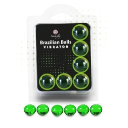 6 boules Brésiliennes effet...